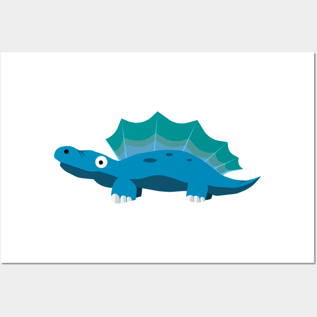 Dimetrodon Wall Art by riomarcos